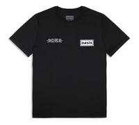 (M, Black) Oasis Global Cities Logo T Shirt