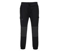 (M, Black) Portwest Unisex Adult KX3 Flexible Slim Work Trousers