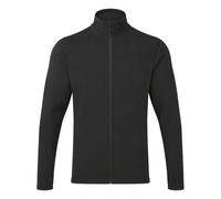 (M, Black) Premier Mens Recyclight Full Zip Fleece Jacket