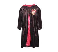 (M, Black/Red) Harry Potter Childrens/Kids Deluxe Hogwarts Costume Robe