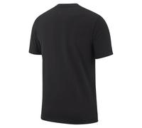 (M, Black/Red) Nike Mens Jordan Flight Jump Regular T-Shirt