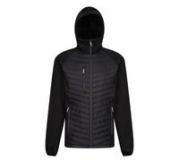 (M, Black/Seal Grey) Regatta Mens Navigate Quilted Hybrid Jacket