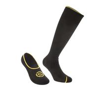 (M, Black) Skins Unisex Adult Series-3 Travel Socks