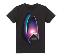 (M, Black) Star Trek Mens Generations T-Shirt