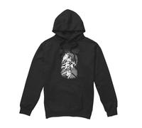(M, Black) Star Trek Mens Tilted Bridge Retro Hoodie
