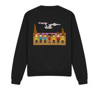 (M, Black) Star Trek Unisex Adult The Original Series Trexel Crew Sweatshirt