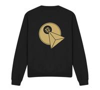 (M, Black) Star Trek Unisex Adult Vulcan Logo Sweatshirt