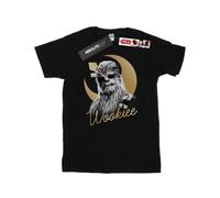 (M, Black) Star Wars Mens The Last Jedi Gold Chewbacca T-Shirt