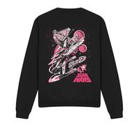 (M, Black) Star Wars Unisex Adult Pink Comic Retro Sweatshirt