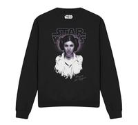 (M, Black) Star Wars Womens/Ladies Princess Leia Portrait Sweatshirt