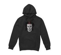 (M, Black) Teenage Mutant Ninja Turtles Mens Casey Jones Mask Hoodie