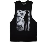 (M, Black) The Cure Unisex Adult Boys Don't Cry Vest Top