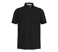 (M, Black) Tommy Hilfiger Mens 1985 Embroidered Logo Polo Shirt