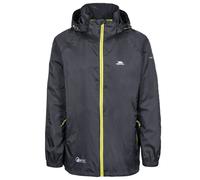 (M, Black) Trespass Adults Waterproof Packaway Jacket QikpacX