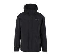 (M, Black) Trespass Mens DLX Cyril Waterproof Jacket