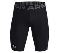 (M, Black) Under Armour Mens HeatGear Tight Compression Shorts