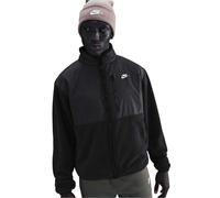(M, Black/White) Nike Mens Colour Block Full Zip Regular Jacket