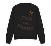 (M, Black) Yellowstone Unisex Adult For the Brand Sweatshirt