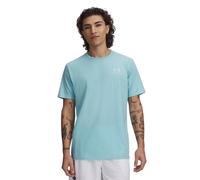 (M, Blue Haze) Under Armour Mens Sportstyle Chest Logo T-Shirt