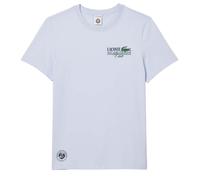 (M, Blue) Lacoste Mens Roland Garro Edition Cotton Tennis T-Shirt