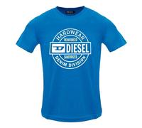 (M, Blue Sapphire) Diesel Mens Hardware Circle T-Shirt