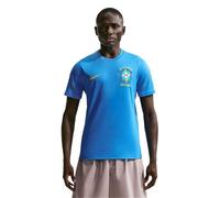 (M, Blue/White) Nike Mens 2026/2027 Strike Brazil Dri-FIT Short-Sleeved Football Shirt