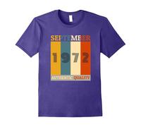 (M) Born in September 1972 T-shirt. 45th Birthday Gifts Retro-Father's Day