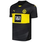 Puma Bvb Borrussia Dortmund 24/25 Away Short Sleeve T-shirt Yellow M Men,Women
