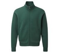 Russell Mens Authentic Full Zip Sweatshirt Jacket (M) (Bottle Green)