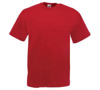 (M, Brick Red) Fruit Of The Loom Mens Valueweight Short Sleeve T-Shirt