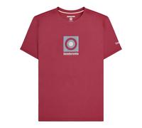 (M, Burgundy) Lambretta Mens Box Logo T-Shirt