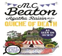 M.C. Beaton Agatha Raisin & the Quiche of Death Paperback Book M.C. Beaton Multicolor