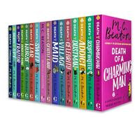 M.C. Beaton Hamish Macbeth Classic & Later Mysteries 16 Books Collection Set (Death of a Charming Man, Scriptwriter,Addict,Dustman,Celebrity,Village,Maid,Gentle Lady,Valentine, Sweep, Liar & More)