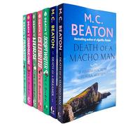 M C Beaton Hamish Macbeth Series Collection 7 Books Set (SERIES 2) (Death of a Prankster, Death of a Charming Man, Death of a Macho Man, Death of a Scriptwriter, Death of a Celebrity & MORE!)