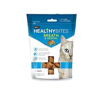 M&C Breath & Dental Healthy Bites Treats for Cats & Kittens (50g)