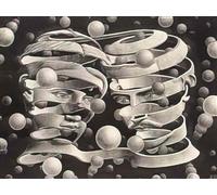 M C Escher A4 Photo bond of union