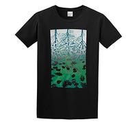 M.C. Escher Men's T-Shirt Black Graphic Unisex Tee Shirt XXL
