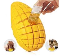 M.C.works Mango Dog Toys for Aggressive Chewers, Tough Dog Dental Chews Toy, Indestructible Dog Toys for Medium Large Dogs, Food Grade Puppy Toys