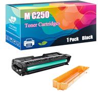 M C250 Toner Cartridges Compatible for Ricoh MC250FW PC301W Printers, High Yield 7900 Pages, Clear Printing with Chip (Black)