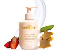 m-Caffeine Summer Breeze Perfume Body Lotion| Niacinamide, Cocoa Butter & Shea Butter For Deep Moisturization | Lightweight, Non-Sticky | Aqua-Fresh Beachy Fragrance | Body Lotion For Dry Skin - 300ml