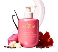 m Caffeine Sweet Escape Perfume Body Lotion | Niacinamide, Cocoa Butter & Shea Butter For Deep Moisturization | Lightweight, Non-Sticky | Fruity-Floral Fragrance | Body Lotion For Dry Skin - 300ml
