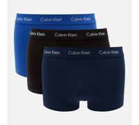 Calvin Klein 0000u2664g Low Rise Boxers 3 Units Blue,Black M Men
