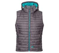 Trespass Womens Aretha Warm Padded Jacket With Removable Hood, Carbon, 12 EU