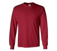 Gildan Men's Long Sleeve T-Shirt Cardinal Red M