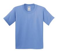 (M, Carolina Blue) Gildan Childrens Unisex Heavy Cotton T-Shirt (Pack Of 2)