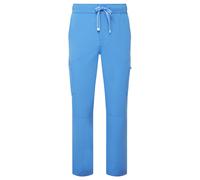 (M, Ceil Blue) Premier Mens Onna-Stretch Cargo Trousers