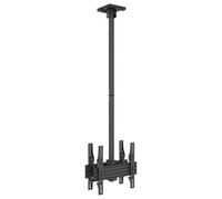 M Ceiling Mount Pro Twin TV Mount, 2x 32" to 75" - 7350073738892