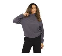 (M, Charcoal) Brave Soul Womens/Ladies Polar Fleece Half Zip Sweatshirt