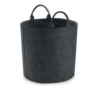 (M, Charcoal Melange) Bagbase Felt Trug
