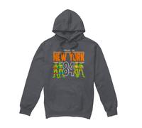 (M, Charcoal) Teenage Mutant Ninja Turtles Mens TMNT NYC Hoodie